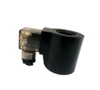 Solenoid Valve Coil Oil Research Hydraulic Coil Inner Hole 19 or 20mm Height 51mm AC110V/220V DC12V/24V(Inner Diameter 20mm,DC12)