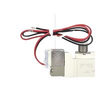 Solenoid Valve Coil SY5120 with Wire DC12V DC24V AC220V AC110V Pneumatic Control Valve SY3120/SY7120(AC110V,D-Type Coil)