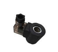 Solenoid Valve Coil Threaded Cartridge Electromagnet HC 13 14 16 20 23 26 Inner Hole 12V 24V 110V 220V Height 37mm/51mm