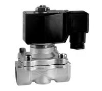 Solenoid Valve DF-SA 1/2'' stainless steel FKM 0-6bar 12V DC