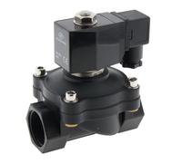 Solenoid Valve DF-SA 1'' Nylon FKM 0-6bar 12V DC