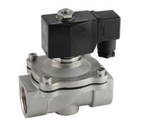 Solenoid Valve DF-SA 1'' stainless steel FKM 0-6bar 12V DC