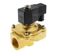 Solenoid Valve DF-SA 2'' Brass FKM 0-6bar 12V DC