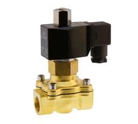 Solenoid Valve DF-SB 1/2'' NO brass FKM 0-3bar 12V DC