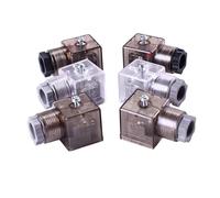 Solenoid Valve，Female Electrical Plug for Hydraulic Valve
