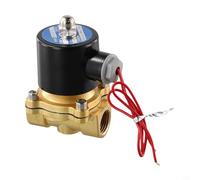 Solenoid Valve for Piping Systems Normally Closed, Available in DC12V, DC24V, and AC220V (DN15 AC220V)