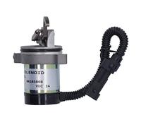 Solenoid Valve for Shutdown, Shutoff Solenoid Valve Fuel Shutoff Solenoid Valve Engine Shutoff Solenoid Valve of Fuel Durable Dc Solenoid Valve for Dc for Engine Stop