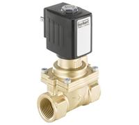 Solenoid Valve G1/2'' NC Brass NBR 0.2-16bar/3-232psi 24VDC 6281 221844