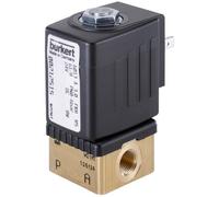Solenoid Valve G1/4'' NO Brass FKM 0-2bar/29psi 24VDC Oxygen Fat/Oil Free 6013 385509
