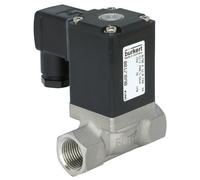 Solenoid Valve G1'' NC Stainless steel NBR 0-16bar/232psi 24VAC/DC Vacuum Anti-Waterhammer Oxygen Fat/Oil Free 0290 131931