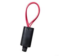 Solenoid Valve Heads, AC24V DC9V Sealed Design Manual Control Feature Retaining Plunger O-Ring For Irrigation Control Systems Black (AC24V)