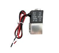 Solenoid Valve Normally Closed 1/4" 1/8" DC 12V 24V AC 110V 220V 2 Way Direct-Acting Valves for Water air Pneumatic Valve(1/8",220V_Normally Closed)