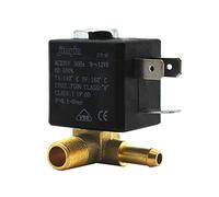 Solenoid Valve, Normally Closed 3mm N/C 2/2 Way Brass Solenoid Valve for AC 230V - Compatible with Steam Generators, Coffee Makers, and Air Systems