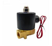 Solenoid Valve Normally Closed Brass DN06/08/10/15/20/25 1/4" 3/8" 1/2" 3/4" 1" 12V 220V 24v Pneumatic for Water Oil Helium Gas(DN15,G_220V_Copper Body)