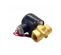 Solenoid Valve Normally Closed Brass DN06/08/10/15/20/25 1/4" 3/8" 1/2" 3/4" 1" 12V 220V 24v Pneumatic for Water Oil Helium Gas(G-12V-ALUMINUM Alloy)