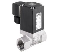 Solenoid Valve NPT 1/2'' NC Stainless Steel FKM 0-16bar/232psi 24VAC/DC Vacuum 290 452241