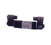 Solenoid Valve Pneumatic Three-Position Five-Way Pneumatic Solenoid Valve NVA-6532 7532 6542 5542 7542-PT electronically Controlled Directional Valve(NVA-7542 AC220V mid Discharge Type)