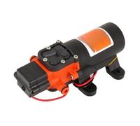 Solenoid Valve Small DC12V 24V Motorhome Booster Diaphragm Pump Boat Self-priming Pump, High Pressure Cleaning, Irrigation, Beverage Machine Easy installation(12V)