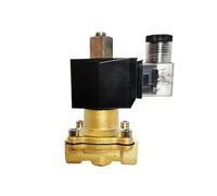Solenoid Valve, Solenoid Valve Electric Water 2 Way DN25 1 Inch 220 Normally Open Brass,Power Shower(Bsp-110-epdm-seal)