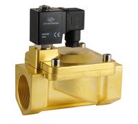 Solenoid Valve ST-IA 1-1/4'' Brass FKM 0,5-16bar 120V AC