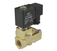 Solenoid Valve ST-IA 3/8'' brass FKM 0,5-16bar 12V DC