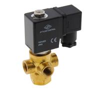 Solenoid Valve TP-DC 1/4'' 3/2 Way DI Brass FKM 0-3.2bar 380V AC
