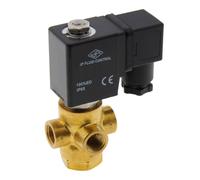 Solenoid Valve TP-DD 1/4'' 3/2 Way UN Brass FKM 0-1.7bar 380V AC