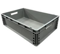 Solent Plastics 30 Litre 60 x 40cm Recycled Euro Plastic Stacking Container