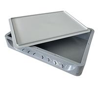 Solent Plastics 7 Litre Pizza Bread Dough Proofing Tray Complete with Lid - 40 x 30cm x 8.5cm - Dough Proofing Box - Perfect for Pizza Dough Balls - Fits in Domestic fridges!