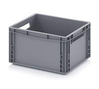 Solent Plastics Auer Packaging EG 43/22 Euro Container Solid Stacking 40 x 30 x 22cm