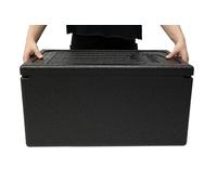 Solent Plastics Professional Food Delivery Thermal Take Away Catering Box Insulated, 46 Litre, Suitable to Store Gastronorm Boxes, 4 Hour Temperature Protection