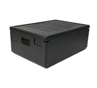 Solent Plastics Professional Food Delivery Thermal Take Away Catering Box Insulated, 53 Litre, Suitable to Store 600 x 400mm Euro Containers, 4 Hour Temperature Protection