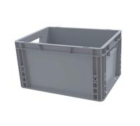Solent Plastics Recycled Plastic ECO Euro Plastic Stacking Industrial Storage Containers Boxes Crates! (20 Litre - 40 x 30 x 22cm)