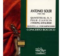Soler, Antonio - Soler: String Quintets 3, 4 & 5