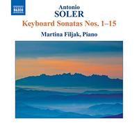 Antonio Soler – Piano Sonatas Nos. 1–15 – CD – NAXOS (US Import)