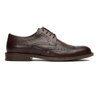 SOLETRADER Men's Barry Brogue Shoes in Brown | Size: 7 SOLETRADER Brown 7