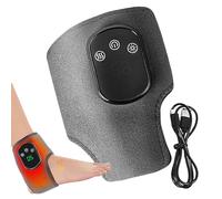 Soleva Foot Massage, Heated Rechargeable Ankle Relief Tool, Cordless Foot Massager, Safe Use System, Instant Relief Accessibility, Black, for Fitness, Running & Sports Recovery