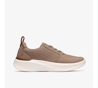 Clarks Men's Solevana Style Grey Trainers, Lace Up in Light Stone | Size: 7-Standard Fit Clarks Light Stone 7-Standard Fit