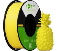 SOLEYIN Ultra PLA Filament 1.75mm for 3D Printers, 1KG Spool with 300mm/s High Speed Printing, Excellent Adhesion High Precision & Sustainability, Fits Most 3D Printers (Yellow)