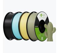 SOLEYIN Ultra PLA Filament 1.75mm for 3D Printers, 4 Packs with 300mm/s High Speed Printing, Excellent Adhesion High Precision & Sustainability, Fits Most 3D Printers