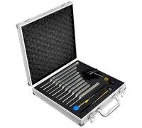 Solfeggio Tuning Forks Set, Unweighted Tuning Fork for Healing, Tuning Forks Set of 10 Include the 528 Hz, Sound Meditation Forks for Sound Healing Therapy, Reduce Stress, Energy Work Gift
