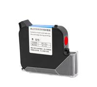 SOLFOVUZ Ink Cartridge 25. 4mm Eco Solvent Ink Cartridge Invisible Ink Cartridge Handheld Printer Cartridge 600DPI Portable Expiry Date(Red)