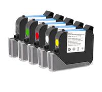 SOLFOVUZ Ink Cartridge 25. 4mm Eco Solvent Invisible 600DPI Portable Expiry Date(25.4mm Yellow)