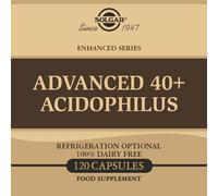 Solgar Advanced 40+ Acidophilus Vegetable Capsules - Pack of 120 -