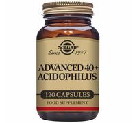 Solgar Acidophilus Advanced 40 + vegan probiotic 2 jars of 60 capsules