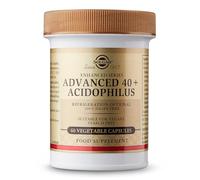 Solgar Advanced 40 Plus Acidophilus Vegetable Capsules - Pack of 60 - Digestion Support - Strains of Friendly Bacteria - Vegan and Gluten Free