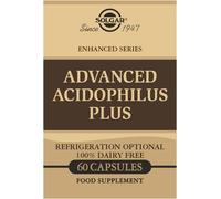 Solgar Advanced Acidophilus Plus Vegetable Capsules - 60 count (Pack of 1)