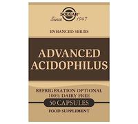 Solgar Advanced Acidophilus Vegetable Capsules - Pack of 50 - Cardiovascular and Cholesterol Support - Probiotic - Vegan, Kosher and Gluten-Free