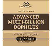 Solgar Advanced Multi-Billion Dophilus - 120 Vegetable Capsules | 4 Strains of Beneficial Microorganisms - Digestion & Immune System Support - Vegan & Gluten Free Formula