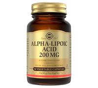 Solgar Vegetable Capsules Alpha-Lipoic Acid 200 mg - Antioxidant, Vegan, Gluten-Free - 50 Capsules